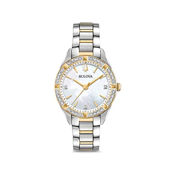ブローバ 腕時計 ウォッチ BULOVA 98R263 時計 クラシック アナログ アナログ クォーツ レディース 女性用 Bulova Womens Analogue Classic Quartz Watch with Stainless Steel Strap 98R263