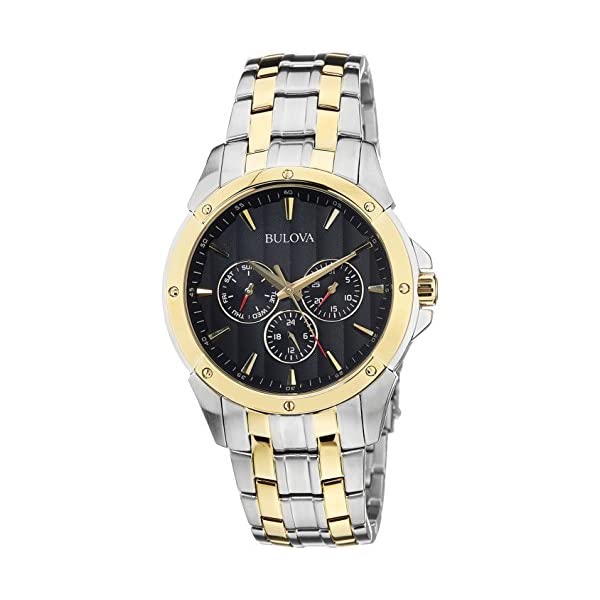 楽天i-selectionブローバ 腕時計 ウォッチ BULOVA 98C120 時計 アナログ クォーツ メンズ 男性用 Bulova Men's 98C120 Sport Analog Display Japanese Quartz Two Tone Watch