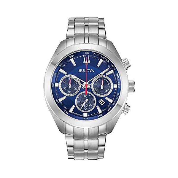 楽天i-selectionブローバ 腕時計 ウォッチ BULOVA 96B285 時計 クォーツ クロノグラフ メンズ 男性用 Bulova Men's 96B285 Quartz Chronograph Blue Dial Silver Tone 44mm Watch