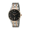 u[o rv EHb` BULOVA 98B279 v NH[c Y jp Bulova Men's Quartz Stainless Steel Dress Watch, Color:Two Tone (Model: 98B279)