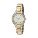 u[o rv EHb` BULOVA 98R221 v NH[c fB[X p Bulova Women's Quartz Watch with Two-Tone-Stainless-Steel Strap, 13 (Model: 98R221)