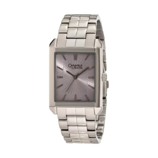 ブローバ 腕時計 ウォッチ BULOVA 43A104 時計 キャラベル ニューヨーク メンズ 男性用 Caravelle by Bulova Men's 43A104 Silvertone Watch