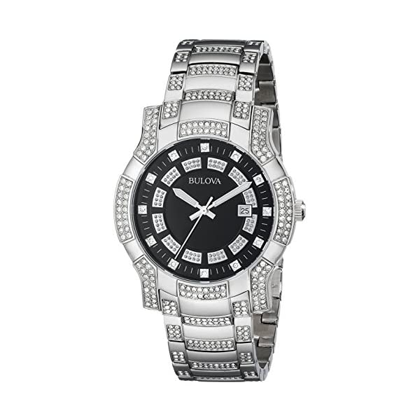 ブローバ 腕時計 ウォッチ BULOVA 96B176 時計 メンズ 男性用 Bulova Men's 96B176 Crystal Watch