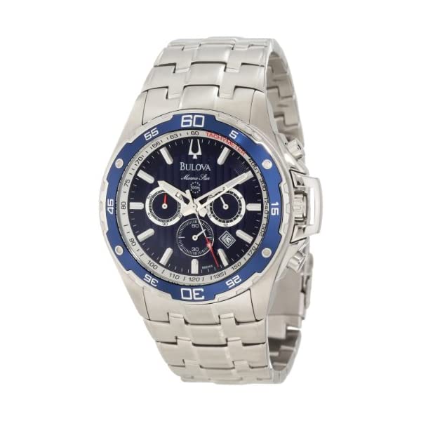 ブローバ 腕時計 ウォッチ BULOVA 98B163 時計 マリンスター メンズ 男性用 Bulova Men's 98B163 Marine Star Watch