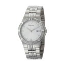 u[o rv EHb` BULOVA 9.6E+108 v Y jp Bulova Men's 96E107 Diamond Case Silver Dial Bracelet Watch