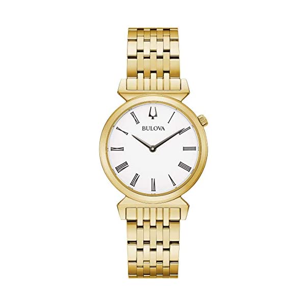 ֥ ӻ å BULOVA 97L161  ǥ  Bulova Regatta Womens Gold Tone Stainless Steel Bracelet Watch-97L161