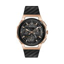 ブローバ 腕時計 ウォッチ BULOVA 98A185 時計 BULOVA Black Rubber Watch-98A185