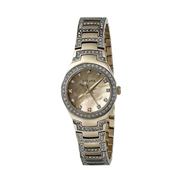 ブローバ 腕時計 ウォッチ BULOVA 98L199 時計 アナログ クォーツ レディース 女性用 Bulova Women's 98L199 Analog Display Japanese Quartz Two Tone Watch