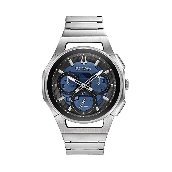 ブローバ 腕時計 ウォッチ BULOVA 96A205 時計 BULOVA Blue Stainless Steel Watch-96A205