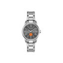 ブローバ 腕時計 ウォッチ BULOVA 時計 レディース 女性用 Bulova Women's Clemson University Tigers Watch Black/Silver Watch