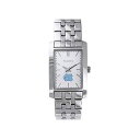 u[o rv EHb` BULOVA v fB[X p Bulova Women's North Carolina Tarheels UNC Silver Rectangle Watch