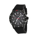 u[o rv EHb` BULOVA 98A267 v NmOt Y jp Bulova 98A267 Men's Black Ion Plated IP Silicone Band Black Dial Chronograph Sports Watch