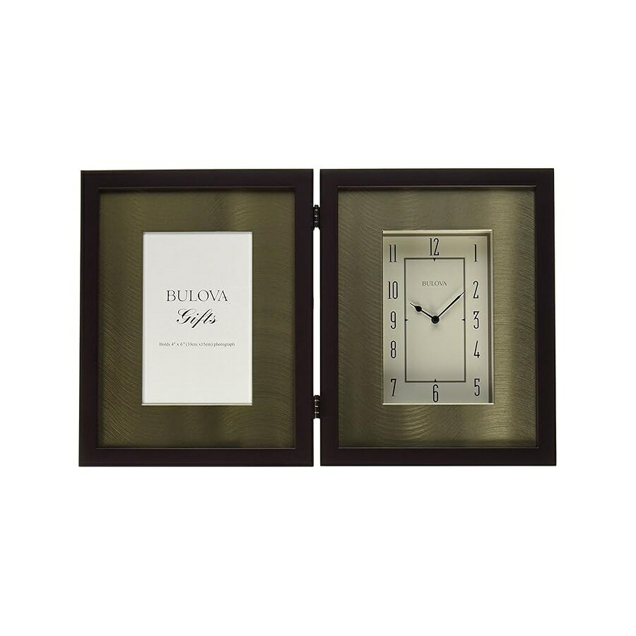 ブローバ 置時計 B1234 ウィンフィールド ピクチャーフレームクロック Bulova B1234 Winfield Picture Frame Clock
