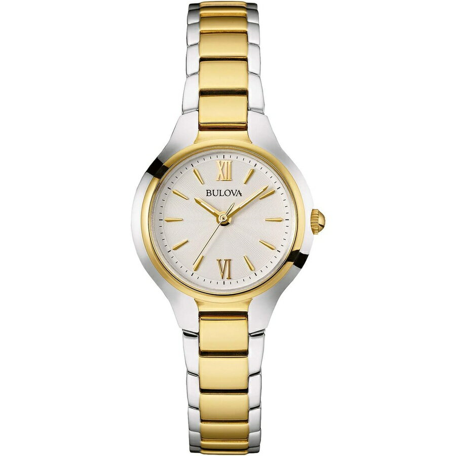 ブローバ 腕時計 ウォッチ レディース 3 針クォーツ クラシック ステンレススチール ケース 28mm Bulova Ladies 3-Hand Quartz Classic, Stainless Steel Case, 28mm