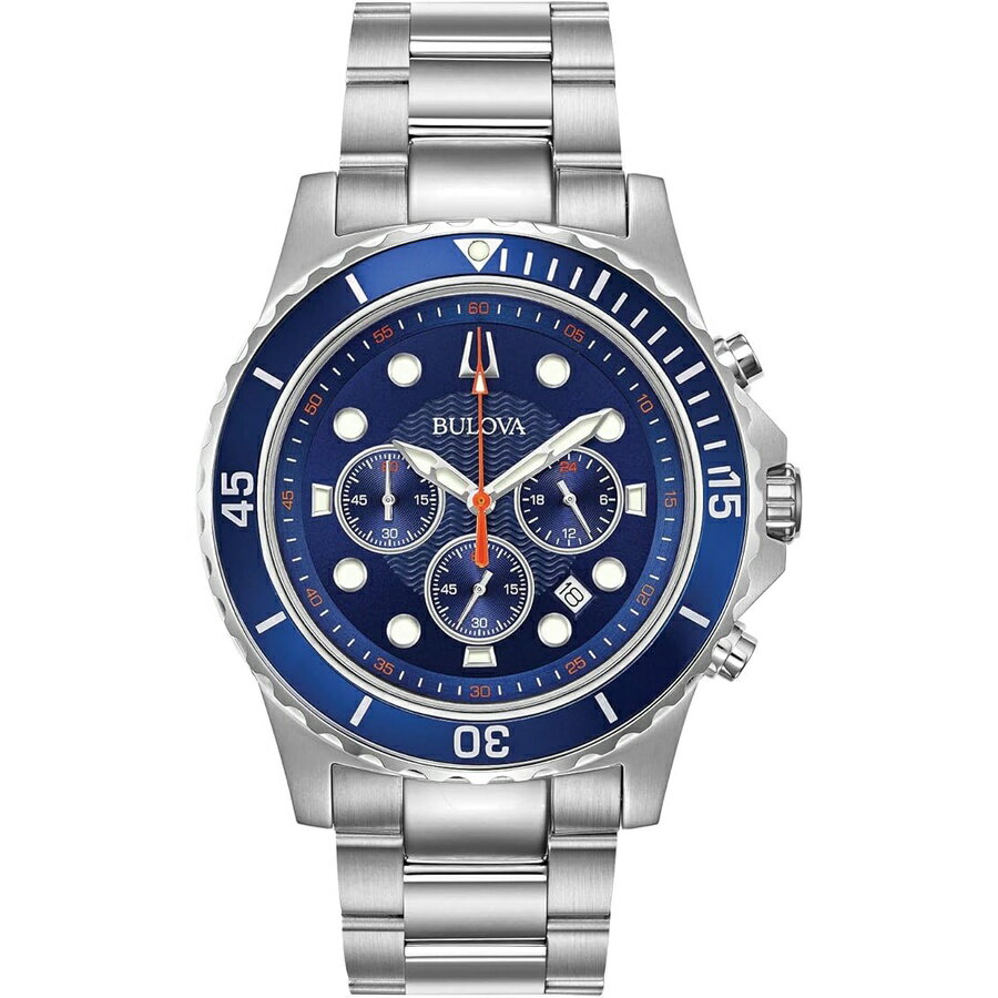 乐天商城 - ブローバ 腕時計 ウォッチ クラシック クロノグラフ メンズ ステンレススチール Bulova Classic Chronograph Mens Stainless Steel
