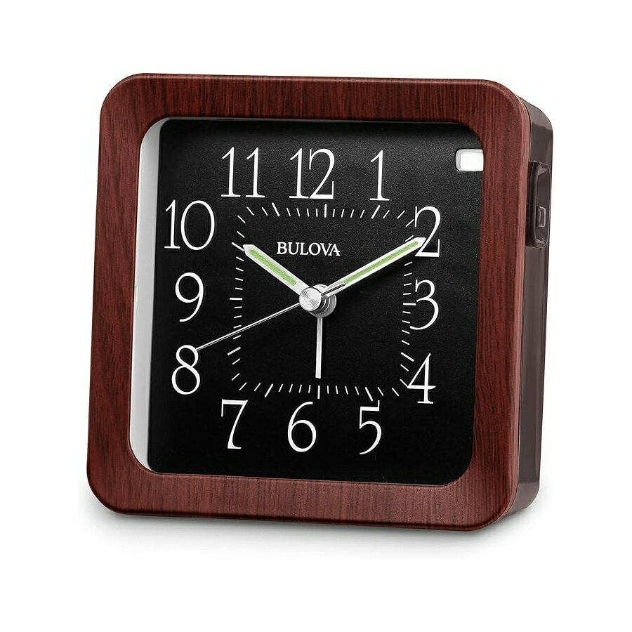 Rakuten - ブローバ 置時計 B1870 マナー目覚まし時計 Bulova B1870 Manor Alarm Clock