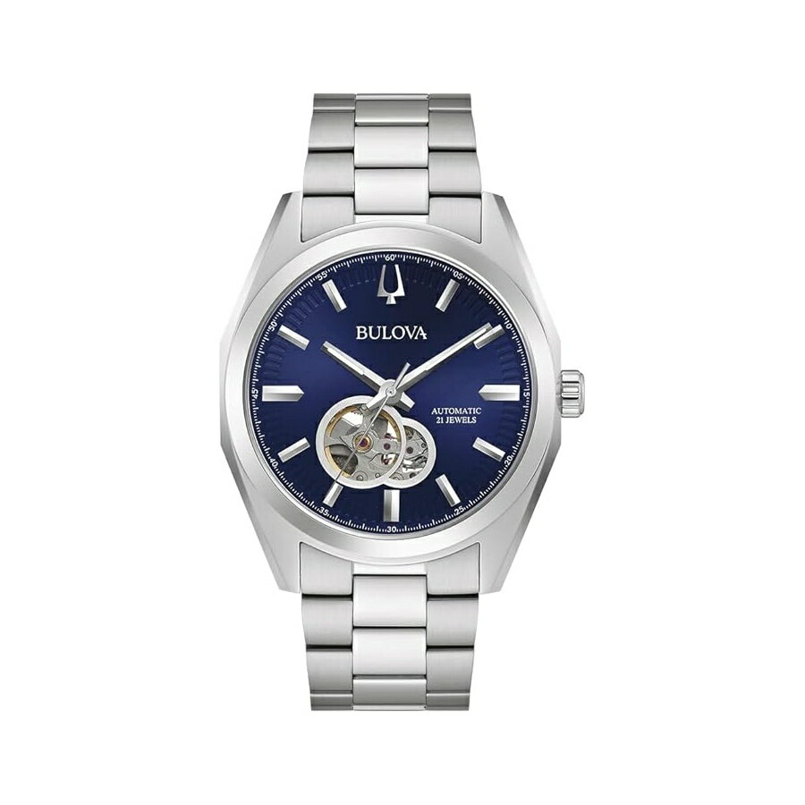ブローバ 腕時計 ウォッチ クラシック オートマチック サーベイヤー ステンレススチール ブレスレット ウォッチ | 42mm | 96A275 Bulova Classic Automatic Surveyor Stainless Steel Bracelet Watch | 42mm | 96A275