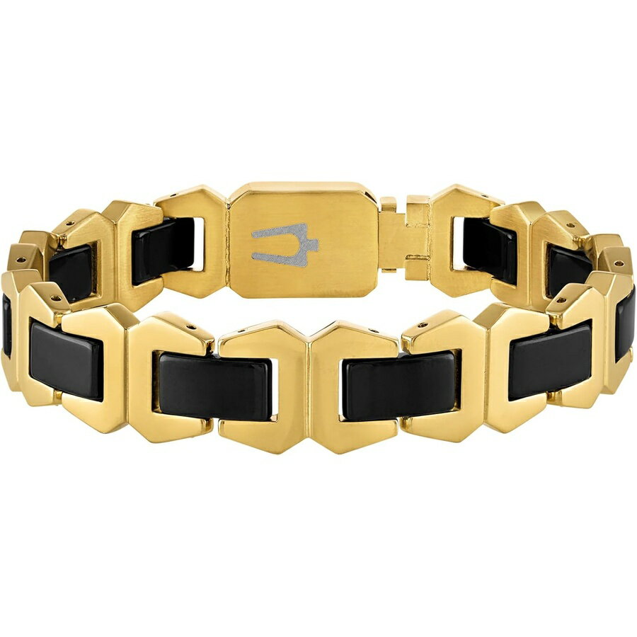 他の ブローバ はこちら Bulova Men's Jewelry Icon Stainless Steel and Black Ceramicブローバ メンズ ジュエリー アイコン ステンレススチールとブラック セラミック発送までの目安5〜15日　営業日以内に発送※12月、連休等は物流が混雑し、遅延する場合がございます。予めご了承ください。 商　品　情　報 メーカー Bulova 商品名（英語） Bulova Men's Jewelry Icon Stainless Steel and Black Ceramic 商品名（翻訳） ブローバ メンズ ジュエリー アイコン ステンレススチールとブラック セラミック 商品詳細 ・ジュエリー作りのルーツを復活させ、当社の主要なタイムピースデザインからインスピレーションを得て、最高級の素材から作られたメンズジュエリーのコレクションを作りました。・デザイン：このブレスレットは、ゴールドトーンのステンレススチールとブラックセラミックで伝統的でありながら現代的です。ブローバの特徴的な音叉の形をしたタング付きのカスタムデザインのクラスプを備えた音叉型のリンクで作られています。留め金の裏側には当社の象徴的なロゴが刻印されています。ブレスレットのサイズは8.5インチです。 ※メーカーより頂いた商品説明を翻訳しております。翻訳による差異はご了承ください。 ◆ 様々なギフトシーンにぴったりの商品を豊富に取り揃えております ◆ プレゼント　ギフト　クリスマス　母の日　父の日　記念日　誕生日　お誕生日　誕生日プレゼント　敬老の日　記念品　結婚記念日　メモリアルギフト　お祝い　出産祝い　結婚式　結婚祝い　御祝　披露宴　引き出物　引出物　ウェディングギフト　ブライダルギフト　景品　賞品　コンペ景品　ゴルフコンペ　粗品　お中元　御中元　お歳暮　御歳暮　残暑見舞い　引越し　引っ越し祝い　引越し祝い　贈答品　入園祝い　入学祝い　卒業祝い　成人式　就職祝い　昇進祝い　定年退職記念　還暦祝い　卒業記念品　内祝　お返し　お礼　御礼　お祝い返し