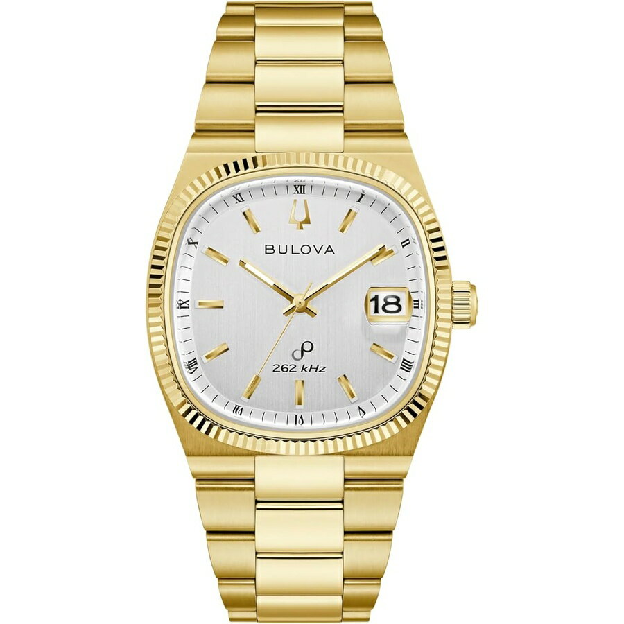 ブローバ 腕時計 ウォッチ プレシジョニスト 37.5mm ゴールドトーン Precisionist 37.5mm Gold Tone by Bulova