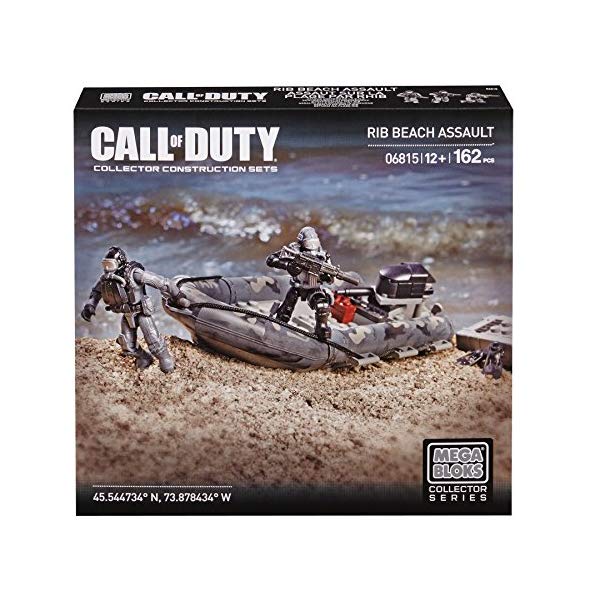 コールオブデューティ メガブロック ブロック おもちゃ フィギュア Mega Bloks Call of Duty RIB Beach Assault, Model 06815