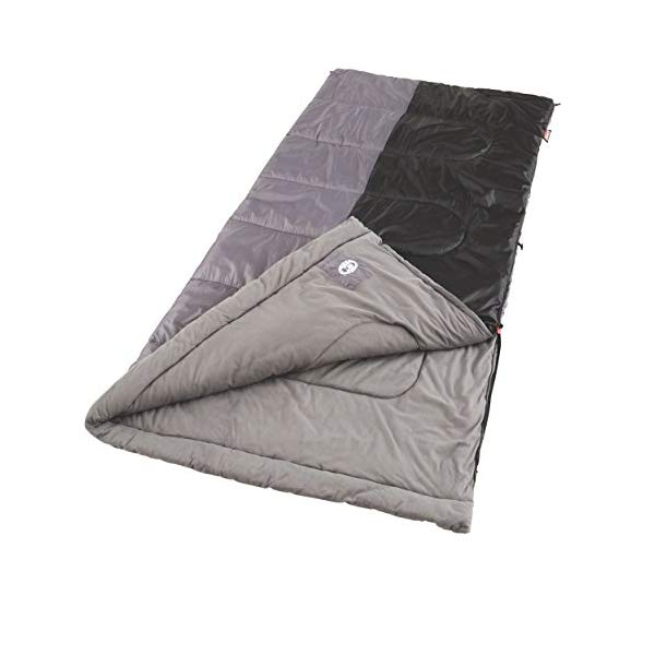 コールマン 寝袋 スリーピングバッグ シュラフ Coleman Biscayne Big and Tall Warm-Weather Sleeping Bag