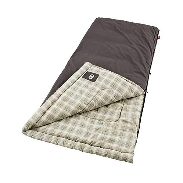 コールマン 寝袋 スリーピングバッグ シュラフ Coleman Heritage Big and Tall Adult Sleeping Bag