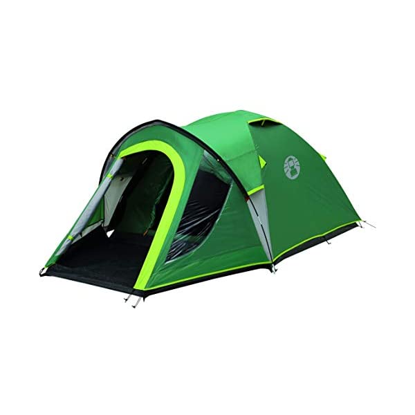 ޥ ƥ  ȥɥ 4 ֥ Х졼 ե եߥ꡼ɡ ɿ ե Coleman Tent Kobuk Valley 3/4 Plus,3/4 Man Tent Blackout Bedroom Technology, 1 Bedroom Family Dome Tent, 100% Waterproof Camping Tent Sewn in groundsheet