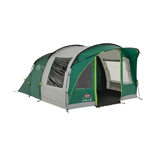 コールマン テント キャンプ アウトドア ロッキーマウンテン 5人用 99％ 日光 遮断 2ベッドルーム ファミリー 防水 フェス Coleman Rocky Mountain 5 Plus Family Tent, 5 Man Tent 2 Bedroom Family Tent, 100 Percent Waterproof Camping Tent for 5 Person