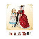 ディズニー ふしぎの国のアリス アリス ハートの女王 デザイナー コレクション Alice and The Queen of Hearts Doll Set - Alice in Wonderland - Disney Fairytale Designer Collection