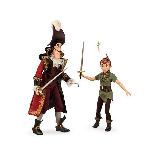 日本製 ディズニー ピーターパン フック船長 デザイナー コレクション Disney Fairytale Designer Collection Peter Pan And Captain Hook Limited Edition Dolls By Disney 人気満点 Nkindustries In