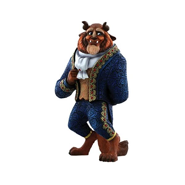 エネスコ ディズニー ショーケース 美女と野獣 ストーンレジン フィギュア 人形 置物 インテリア プレゼント Enesco Disney Showcase C...