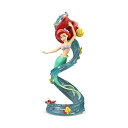 エネスコ ディズニー リトルマーメイド アリエル 30周年記念 フィギュア 人形 置物 インテリア プレゼント Enesco Grand Jester Studios Disney's The Little Mermaid Ariel 30th Anniversary Figurine, 8.89 Inch, Multicolor