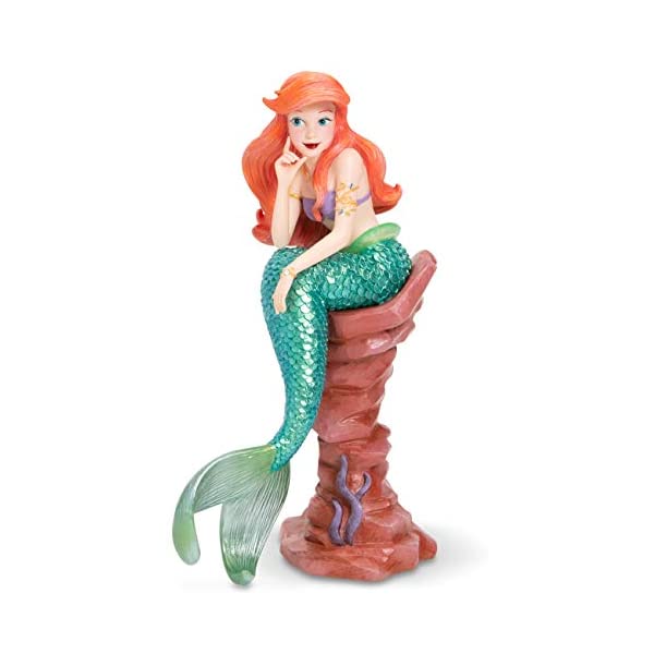 GlXR fBYj[ V[P[X g}[Ch AG tBMA l` u CeA v[g Enesco Disney Showcase Couture de Force Little Mermaid Ariel Figurine, 7.8 Inch, Multicolor