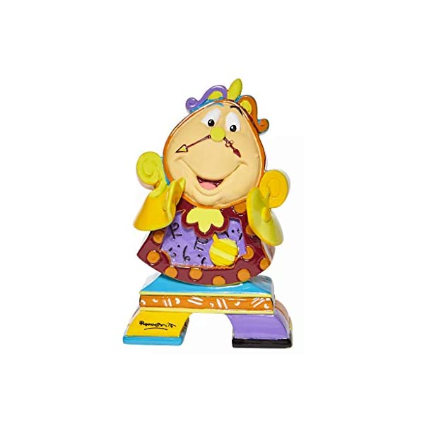 エネスコ ディズニー ブリット 美女と野獣 コグスワース フィギュア 人形 置物 インテリア プレゼント Enesco Disney by Romero Bri...