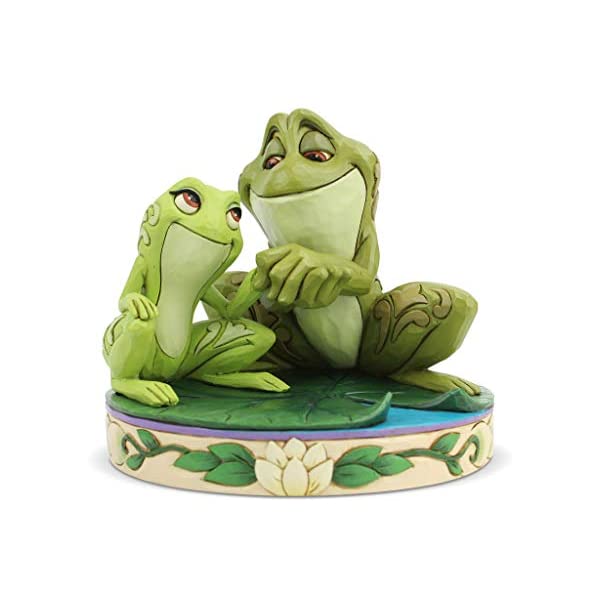 GlXR fBYj[ gfBVY WVA vZXƖ@̃LX JG eBAi tBMA l` u CeA v[g Enesco Disney Traditions by Jim Shore The Princess and The Frog Tiana and Naveen Figurine, 4.5 Inch, Multicolor