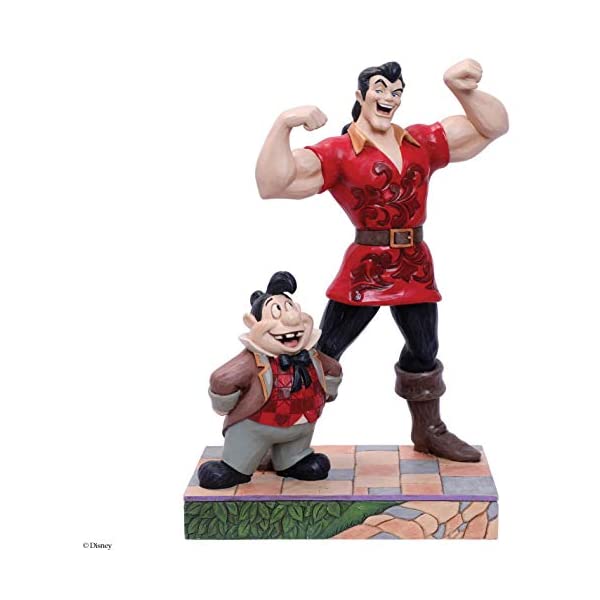 エネスコ ジムショア 美女と野獣 ガストン ル・フウ フィギュア 人形 置物 インテリア プレゼント Enesco Gaston and Lefou Beaut...