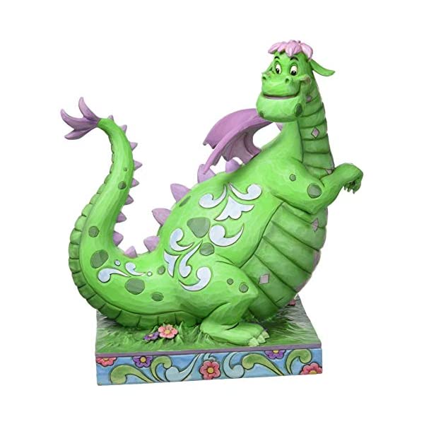 ディズニー トラディションズ ジムショア ピートと秘密の友達 エリオット ドラゴン 40周年記念 ストーンレジン フィギュア 人形 置物 インテリア プレゼント...