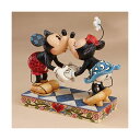 fBYj[ gfBVY WVA ~bL[ ~j[ Xg[W tBMA l` u CeA v[g Disney Traditions by Jim Shore Mickey Mouse Kissing Minnie Stone Resin Figurine, 6.5h