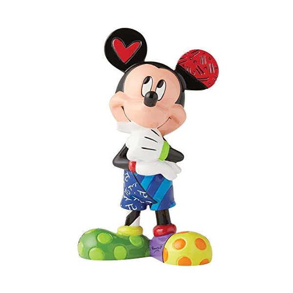 エネスコ ディズニー ブリット ミッキー フィギュア 人形 置物 インテリア プレゼント Enesco 6003345 Disney by Britto Mic...