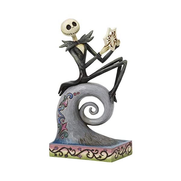 GlXR fBYj[ gfBVY WVA iCgA[ NX}X WbN XPg tBMA l` u CeA v[g Enesco Disney Traditions by Jim Shore Nightmare Before Christmas Jack Skellington Figurine, 8.5 Inch, Multicolor