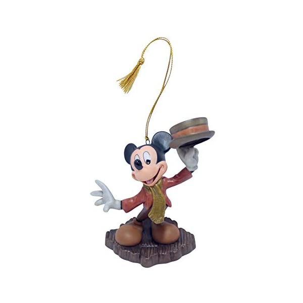 ミッキー オーナメント クリスマス 装飾 フィギュア 人形 置物 インテリア プレゼント Mickey as Bob Cratchit Christmas Ca...