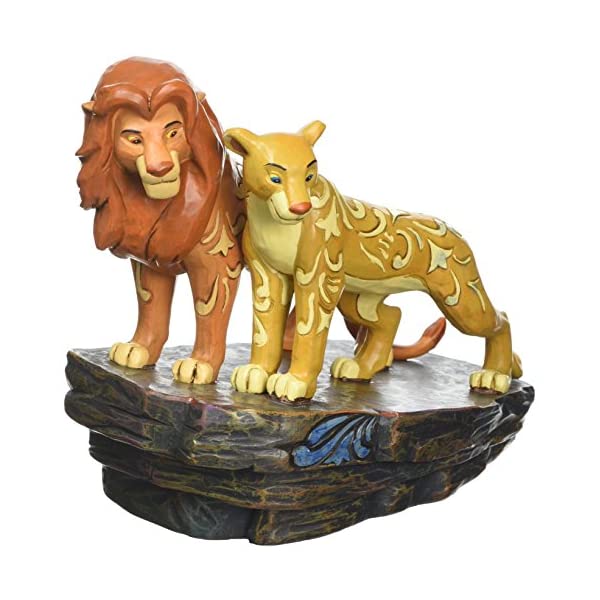 エネスコ ディズニー トラディションズ ジムショア シンバ ナラ フィギュア 人形 置物 インテリア プレゼント Enesco Jim Shore Disney...