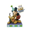 エネスコ ディズニー トラディションズ ジムショア ミッキー プルート フィギュア 人形 置物 インテリア プレゼント Enesco Jim Shore Dis...