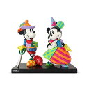 エネスコ ディズニー ブリット ミッキー ミニー フィギュア 人形 置物 インテリア プレゼント Enesco Disney by Britto Mickey and Minnie Mouse Limited Edition Figurine, 10.04 Inch, Multicolor