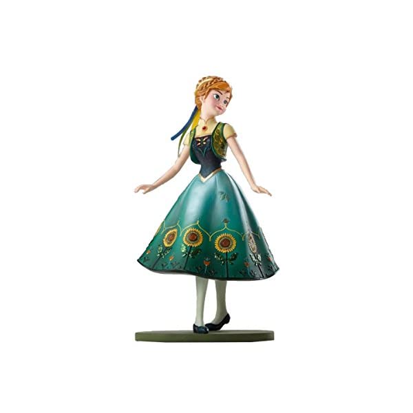 GlXR fBYj[ V[P[X AiƐ̏ Ai Xg[W tBMA l` u CeA v[g Enesco Disney Showcase Anna as Seen in Frozen Fever Stone Resin Figurine