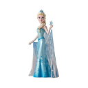 エネスコ ディズニー ショーケース アナと雪の女王 エルサ ストーンレジン フィギュア 人形 置物 インテリア プレゼント Enesco Disney Showcase Queen Elsa Couture de Force Stone Resin Figurine