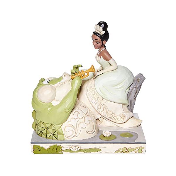 エネスコ ディズニー トラディションズ ジムショア プリンセスと魔法のキス ティアナ ルーイ フィギュア 人形 置物 インテリア プレゼント Enesco Ji...