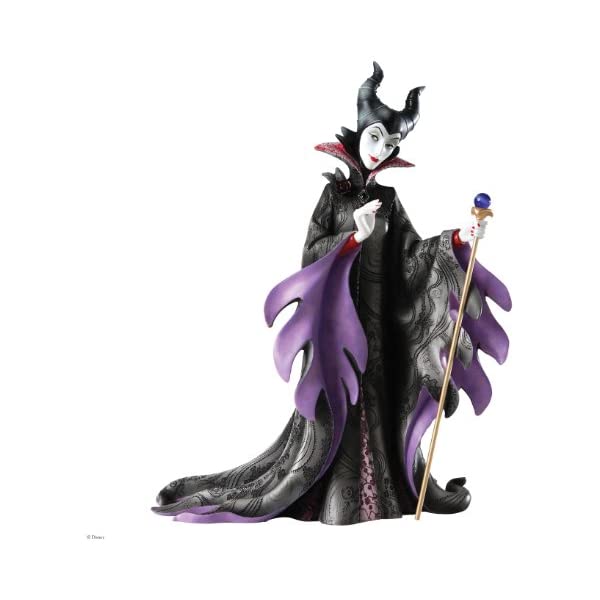 エネスコ ディズニー ショーケース 眠れる森の美女 マレフィセント ストーンレジン フィギュア 人形 置物 インテリア プレゼント Enesco Disney Showcase Maleficent Couture de Force Princess Stone Resin Figurine