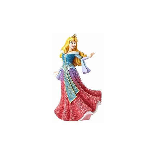 エネスコ ディズニー ショーケース 眠れる森の美女 オーロラ姫 ストーンレジン フィギュア 人形 置物 インテリア プレゼント Enesco Disney Showcase Couture de Force Sleeping Beauty Aurora Stone Resin Figurine, 8.35 Inch, Multicolor
