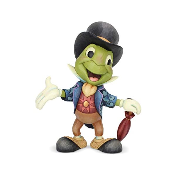 GlXR fBYj[ gfBVY WVA smLI W~j[ NPbg tBMA l` u CeA v[g Enesco Disney Traditions by Jim Shore Pinocchio Jiminy Cricket Big Figurine, 14.5 Inch, Multicolor